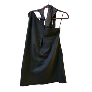 Susana Monaco Women's gray showroom sample One Shoulder Sheath Dress Size 6